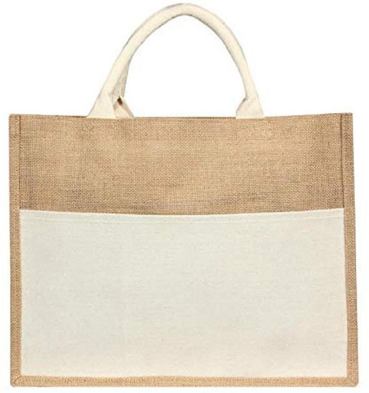 Women Beige, White Handbag - Mini