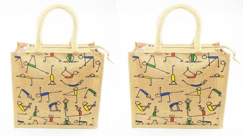 Men & Women Multicolor Tote - Mini  (Pack of: 2)