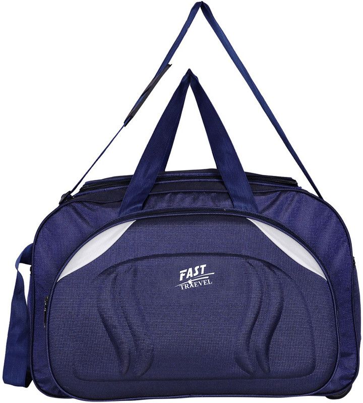 (Expandable) Waterproof Polyester Lightweight 45 L Luggage with 2 Wheels Duffel With Wheels (Strolley)