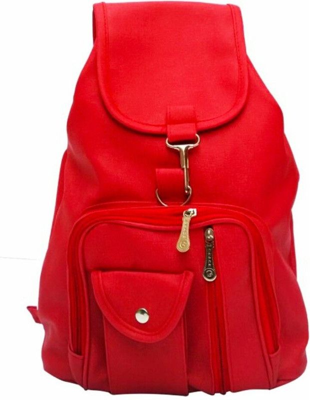 Large 50 L Backpack red pithu  (Red)