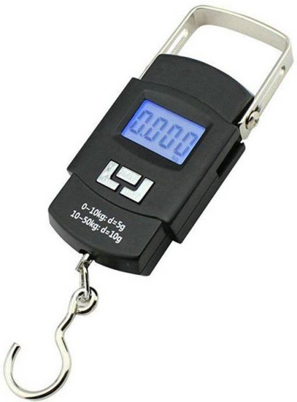D-DEVOX D- 001 Portable Electronic Digital Lcd Screen Scale Weighing Scale  (Black)