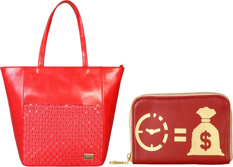 Women Red Messenger Bag - Extra Spacious  (Pack of: 2)