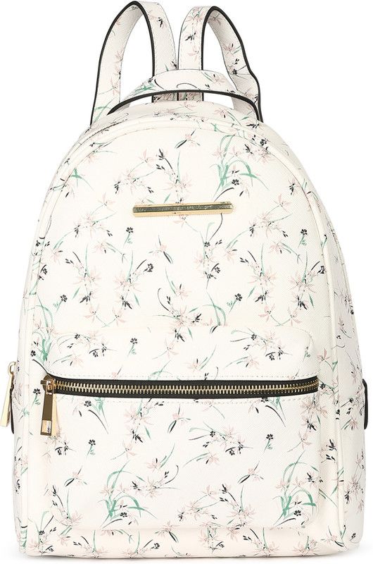 Small 5 inch Backpack AMALGA  (White)