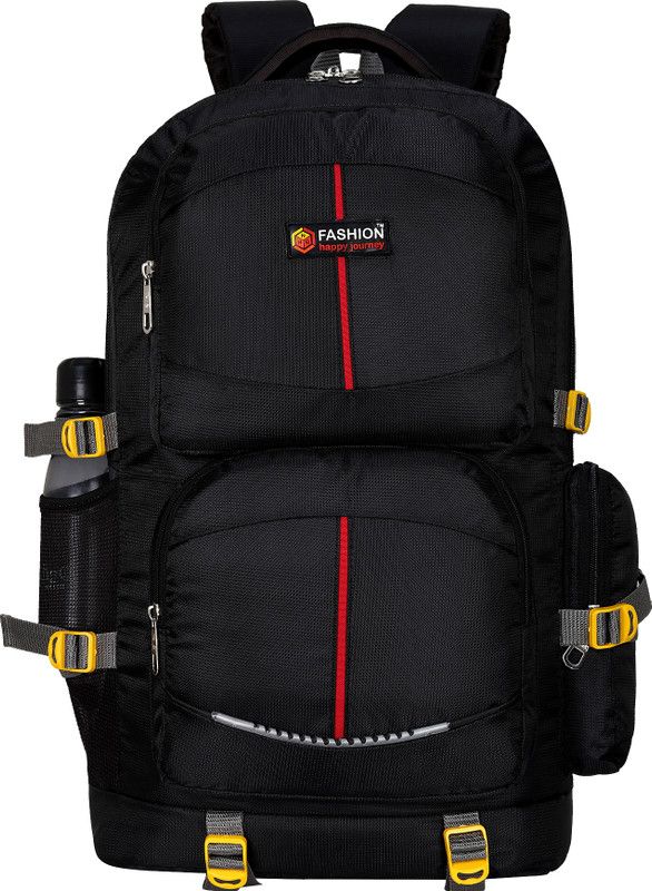 Black Rucksack - 65 L  (Black)