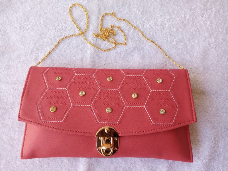 Party, Casual Pink Clutch - Regular Size