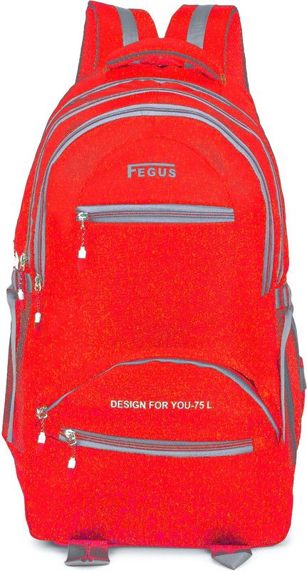 Large 32 L Laptop Backpack Hi-Storage School College Office and Casual Laptop Bag for Men & Women.  (Red)