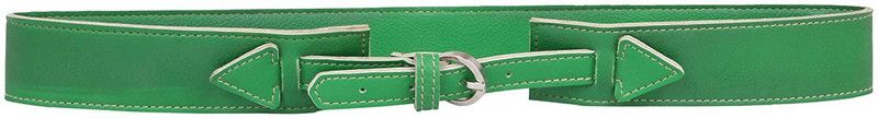 Girls Party, Casual Green Artificial Leather Belt