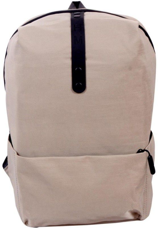 Medium 25 L Laptop Backpack STYLISH DURABLE LIGHTWEIGHT CASUAL BAG FOR BOYS & GIRLS SUPER STYLISH TUFF QUALITY WATERPROOF COLLEGE SCHOOL BAG  (Beige)