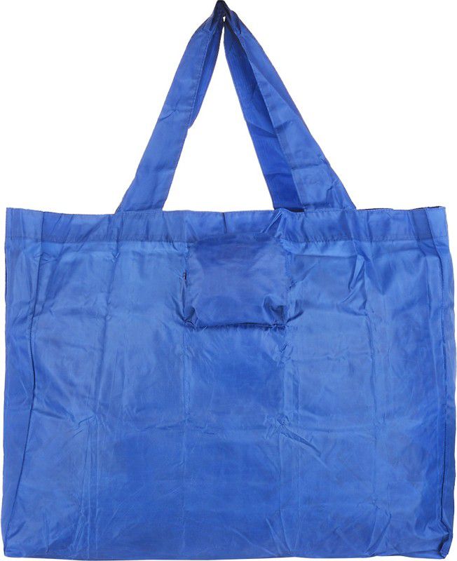 Folding Shopping Bag Small Travel Bag  (Blue)