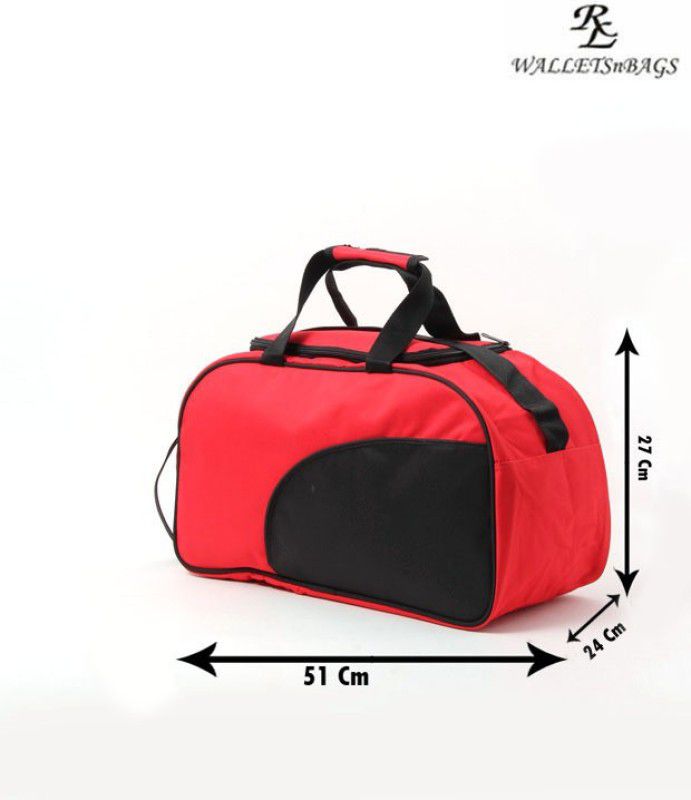 Stylish Small Travel Bag - Medium  (Red)