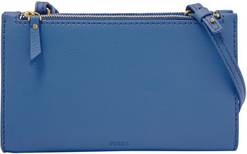 FOSSIL Sage Shoulder Bag  (Blue, 5 L)