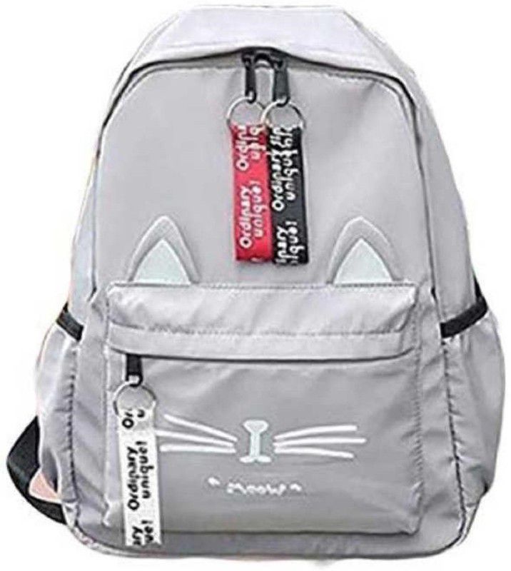 Small 10 L Backpack grey backpack  (Grey)