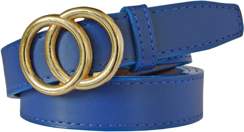 Women Blue Synthetic Belt