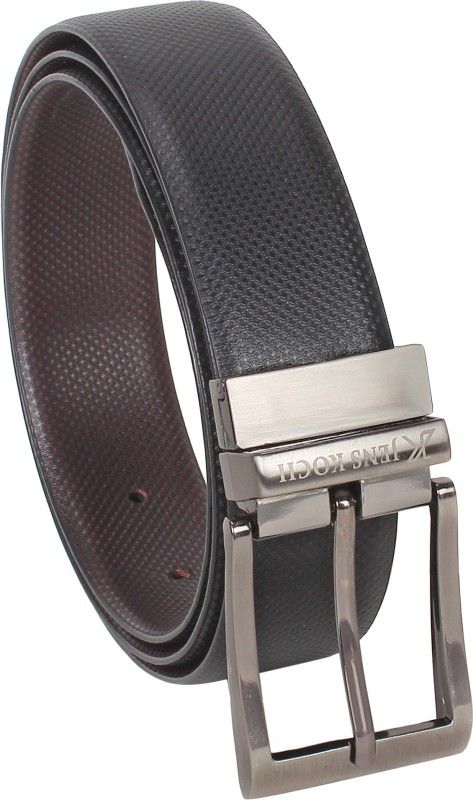 Men Casual, Party, Formal, Evening Black, Brown Artificial Leather Reversible Belt