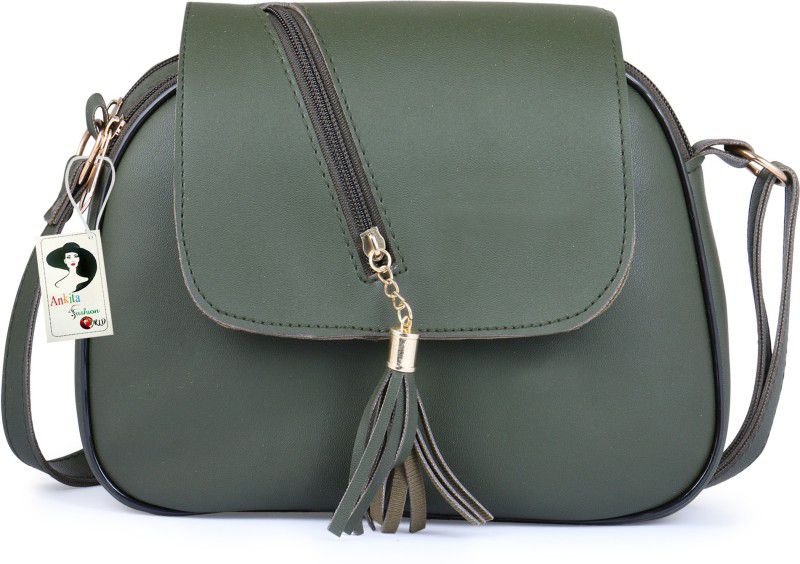 Green Sling Bag Belt Buckle