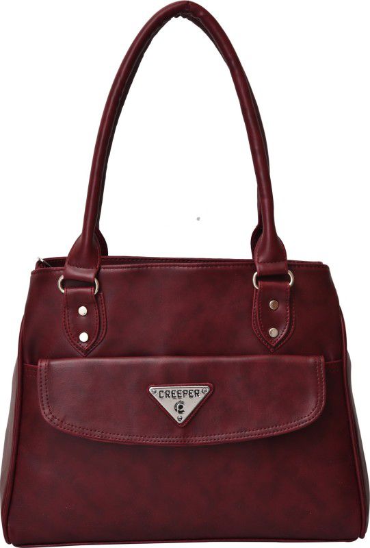 Women Maroon Handbag - Regular Size