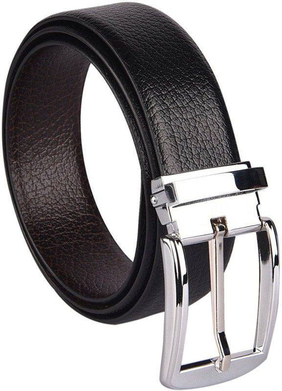 Men Casual, Formal, Party Brown, Black Artificial Leather Belt