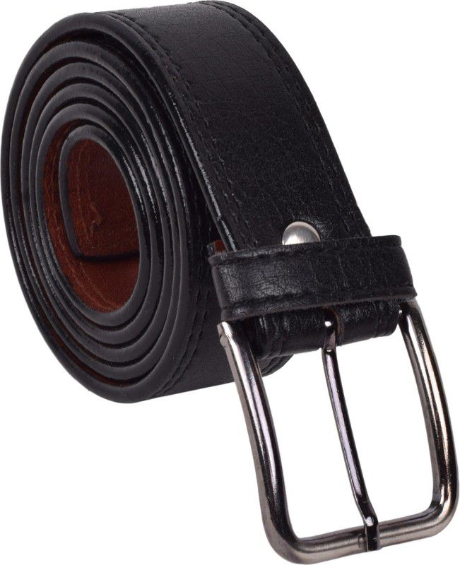 Men Casual, Evening, Formal, Party Black Synthetic Reversible Belt