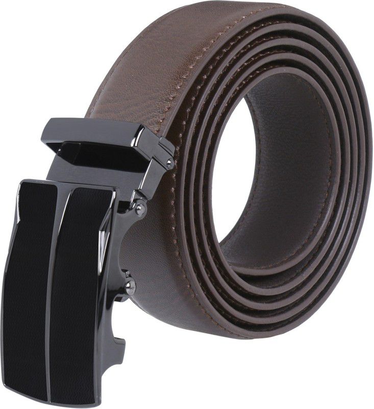 Men Casual, Formal, Party, Evening Brown Texas Leatherite Belt