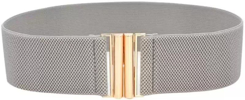 Women Grey Artificial Leather Belt