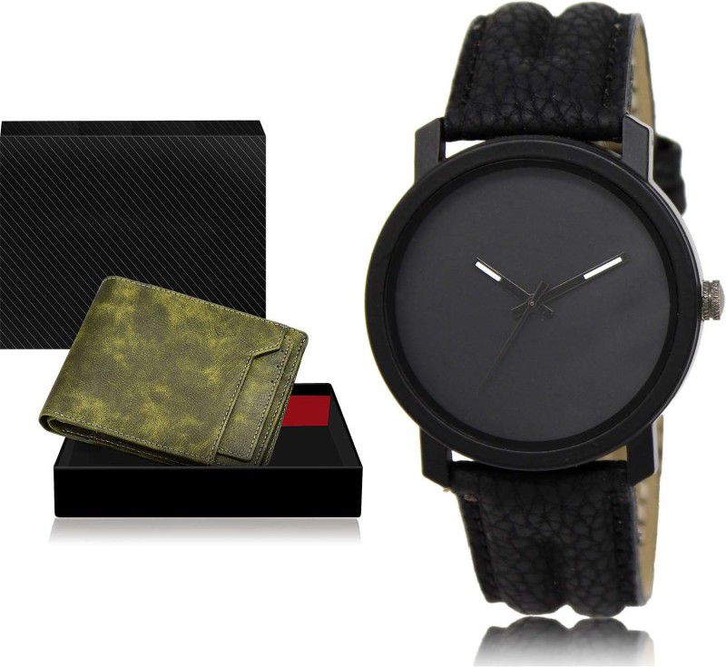 TIMENTER Wallet, Analog Watch  (Multicolor)