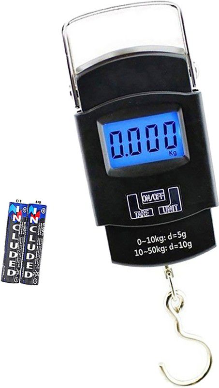 Kelo 50Kg Luggage Weight Hanging Scale MC400 Weighing Scale  (Black)