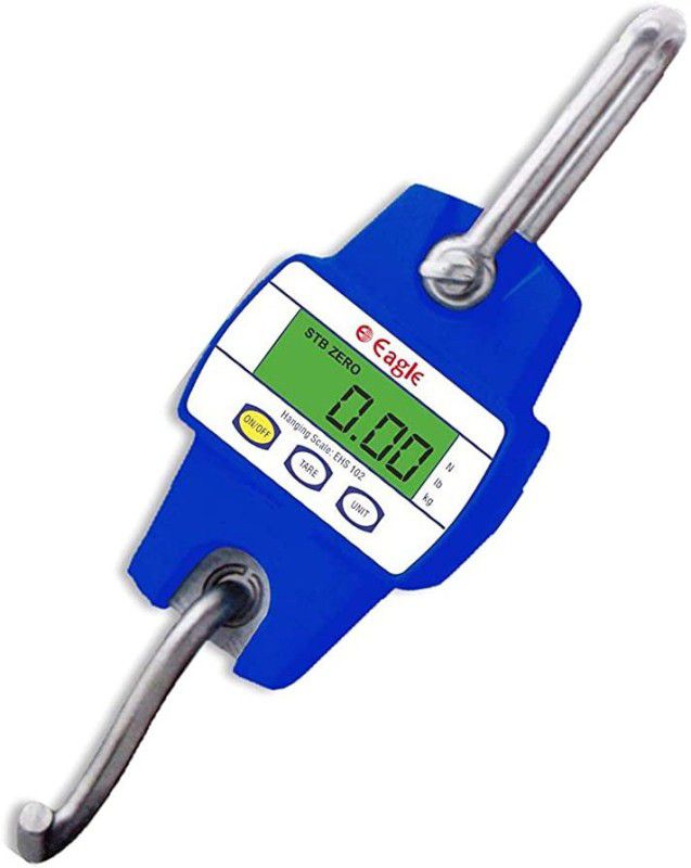 EAGLE EHS-102 Digital Hanging Luggage Scale with Metal Hook Weighing Scale  (Blue)