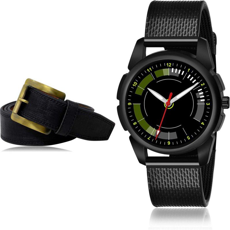 Neutron Watch & Belt Combo  (Black)