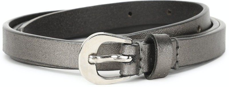 Women Casual Grey Genuine Leather Belt