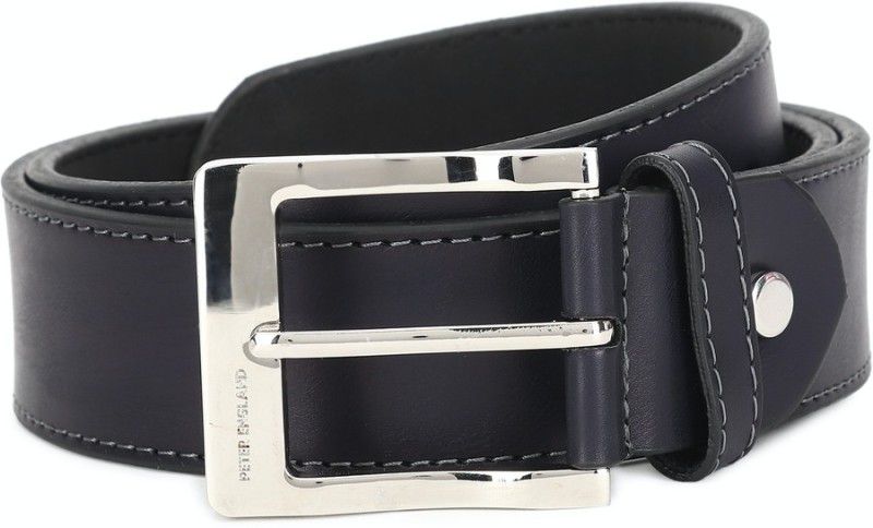 Men Formal Grey Artificial Leather Belt