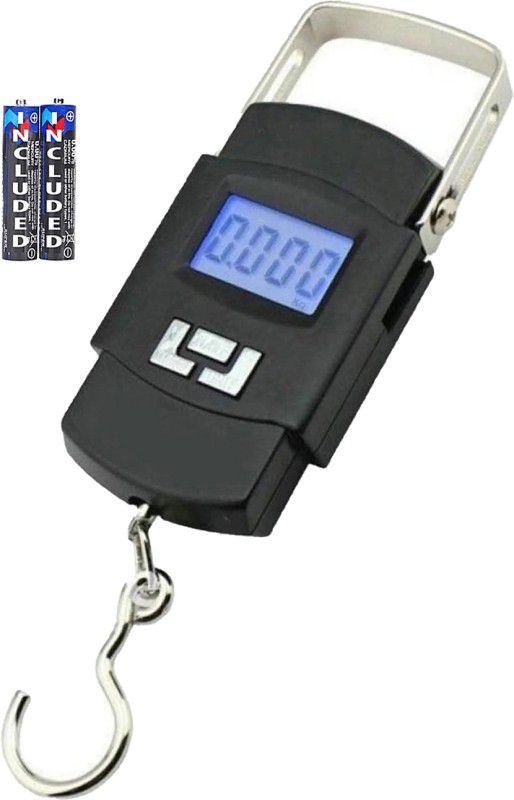 QNOVE Digital Luggage Weight Machine- digital portable weighing scale Weighing Scale  (Black)