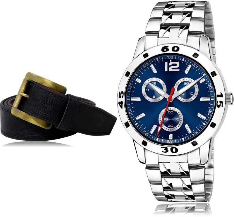 Neutron Watch & Belt Combo  (Black, Blue)