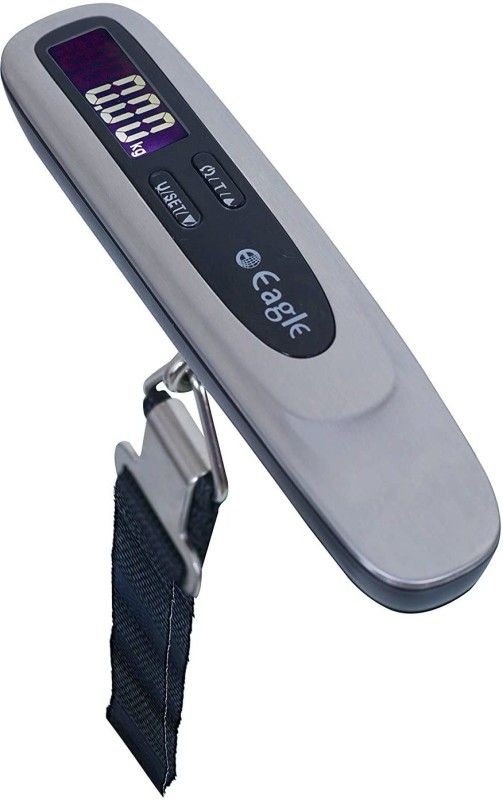 EAGLE EEL-6004 Digital Travel Luggage Scale,Portable Electronic Weight Machine (50 kg) Weighing Scale  (Black-Grey)
