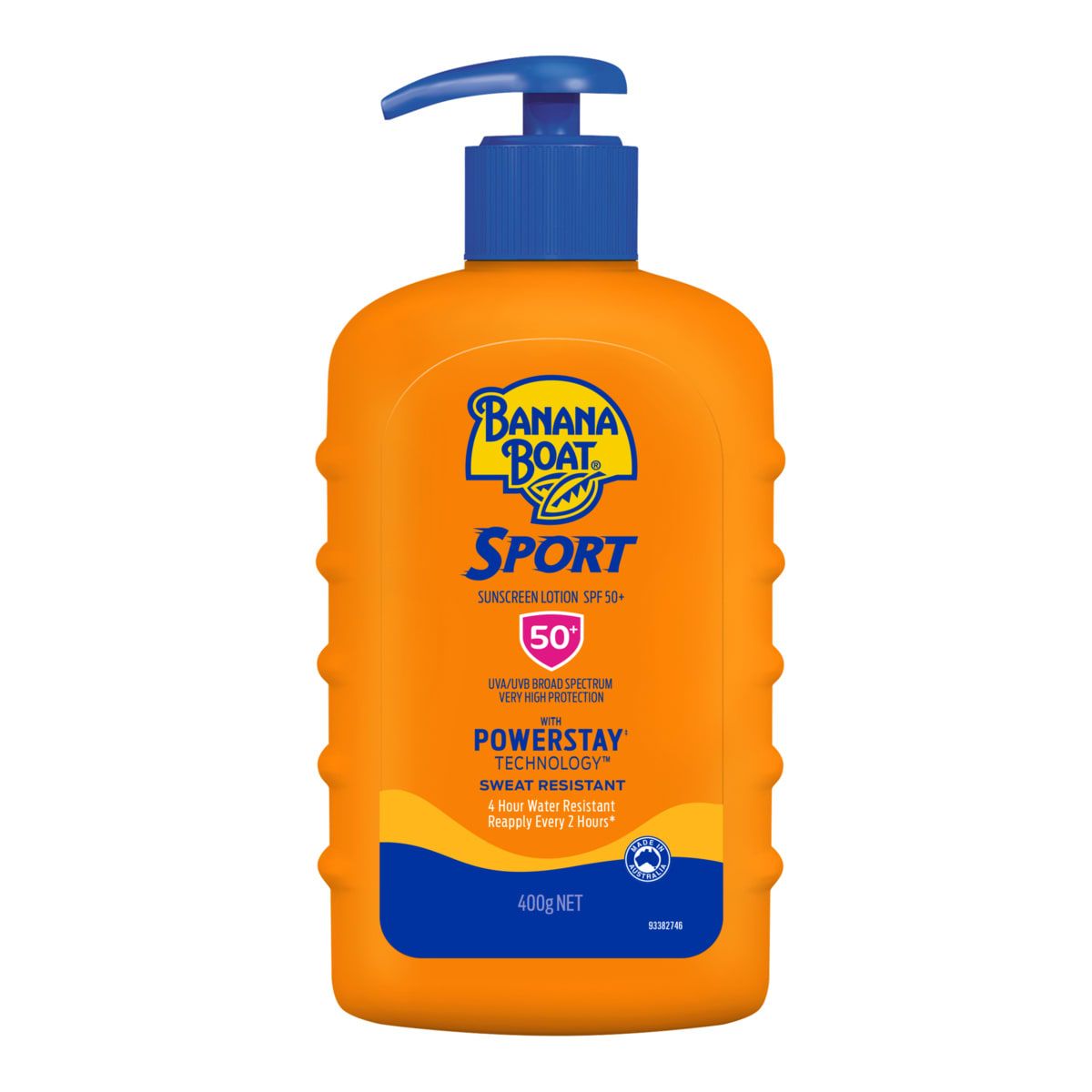Banana Boat SPF50+ Sport Sunscreen Lotion 400g