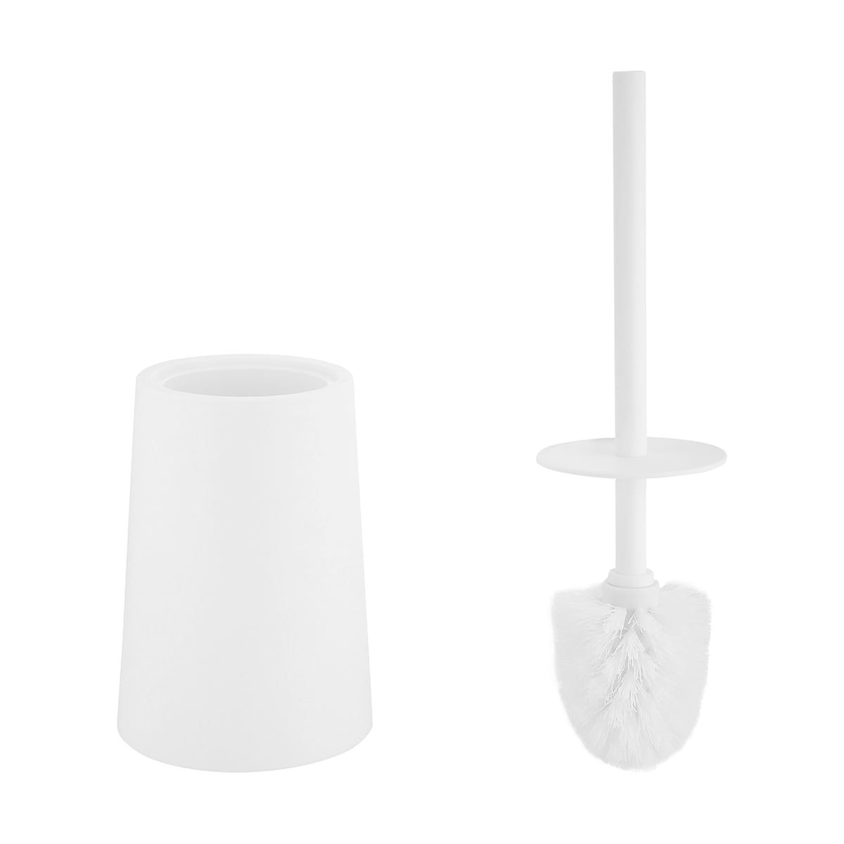 Toilet Brush Set White
