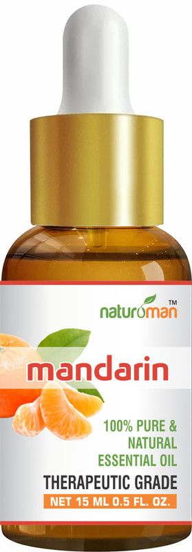Naturoman Mandarin Pure and Natural Essential Oil Therapeutic Grade  (15 ml)