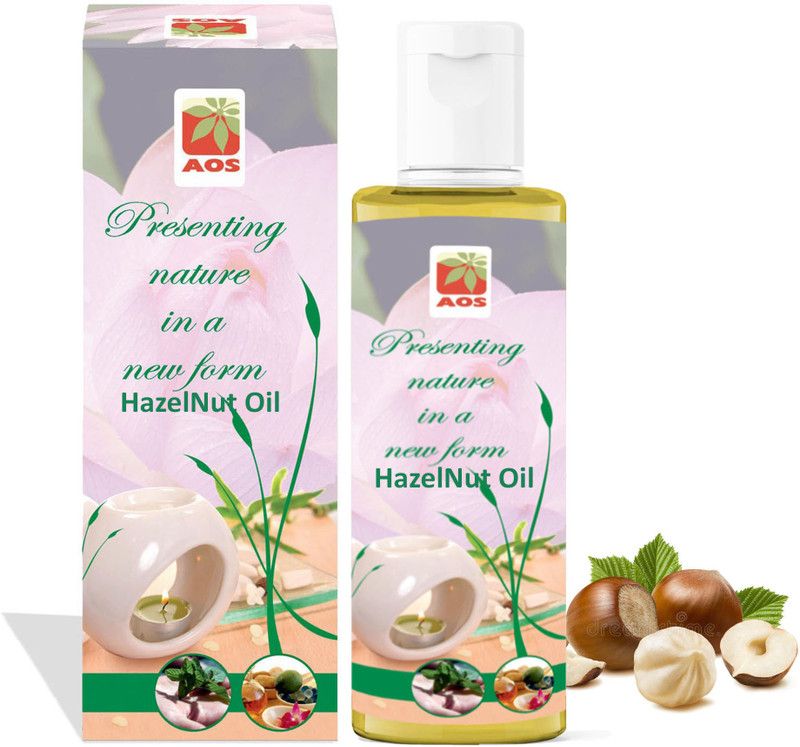 AOS Products 100% Pure Hazel Nut Oil (500 ml)  (500 ml)