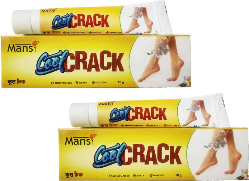 MANSI Cool Crack Cream (Advanced Cracked Heel Repair Foot Cream)  (40 g)