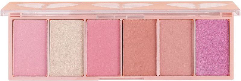 YAWI MULTI PURPOSE USE 3 IN 1 BLUSHER PALETTE FOR BEST  (MULTI COLOR)