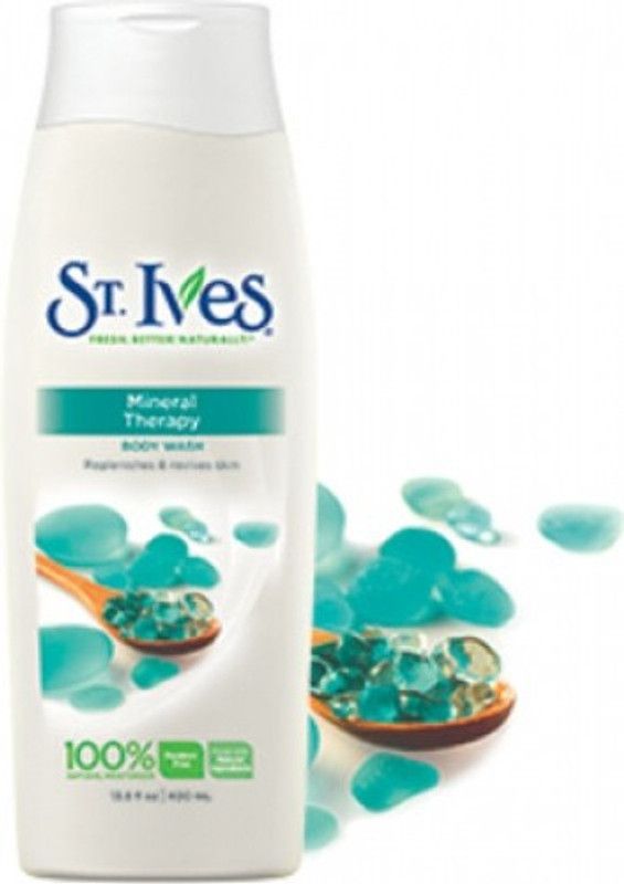 ST.IVES Mineral Therapy Moisturizing Body Wash (Made In USA)  (400 ml)