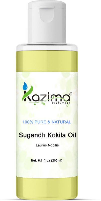KAZIMA Sugandh Kokila Essential Oil (200ML) 100% Pure Natural & Undiluted For Skin care & Hair treatment  (200 ml)