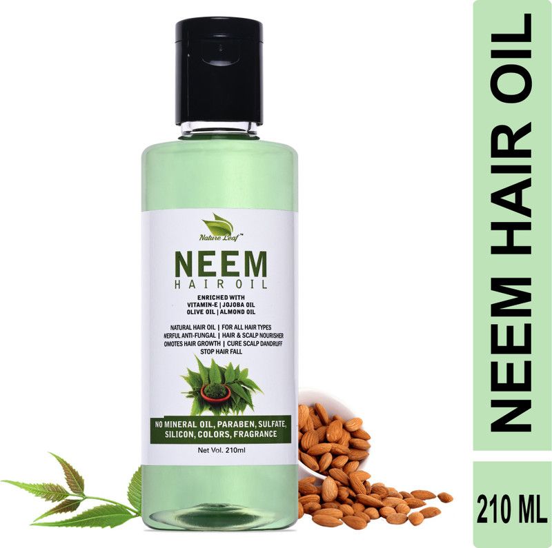 nature leaf Neem Hair Oil  (210 ml)