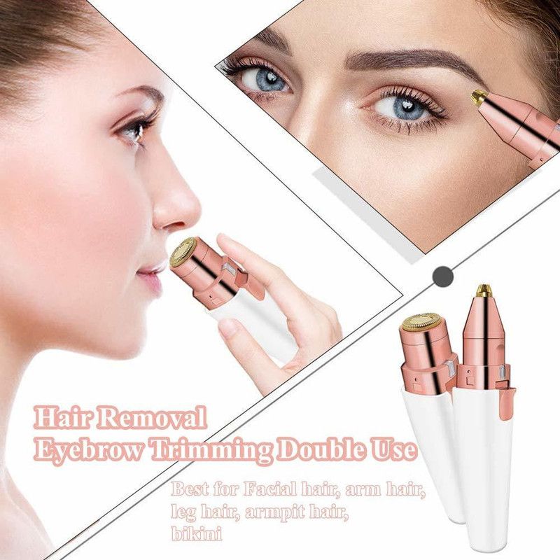 Taxila Eyebrow Epilator Painless Facial Hair Removal Razor for Women, 2 IN 1 Eyebrows Strips  (1 g)