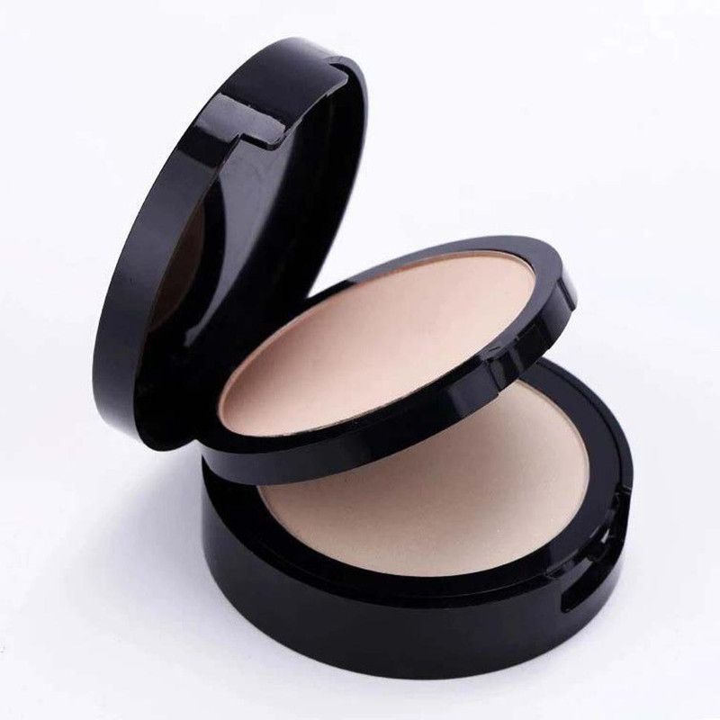 MYEONG matte shimmer both finish 2 in 1 compact pressed powder Compact  (beige, 18 g)
