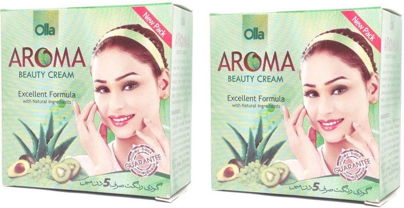 HUAYUENONG lkjghg FDGFD Aroma Beauty Cream With (New Pack) Pack Of 2  (60 g)
