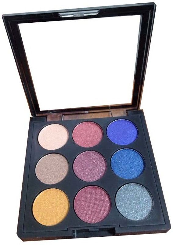 MYEONG BEST HIGHLY PIGMENTED FORMULA FOR INTENSE & LONG LASTING FINISH 9 COLOR EYE SHADOW 12 ml  (MULTI COLOR)