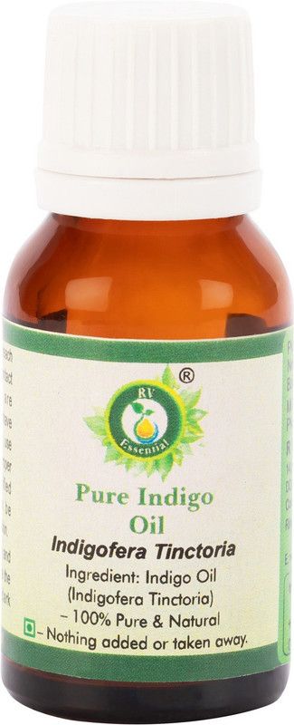 R V Essential Pure Indigo Oil 50ml- Indigofera Tinctoria (100% Pure and Natural)  (50 ml)