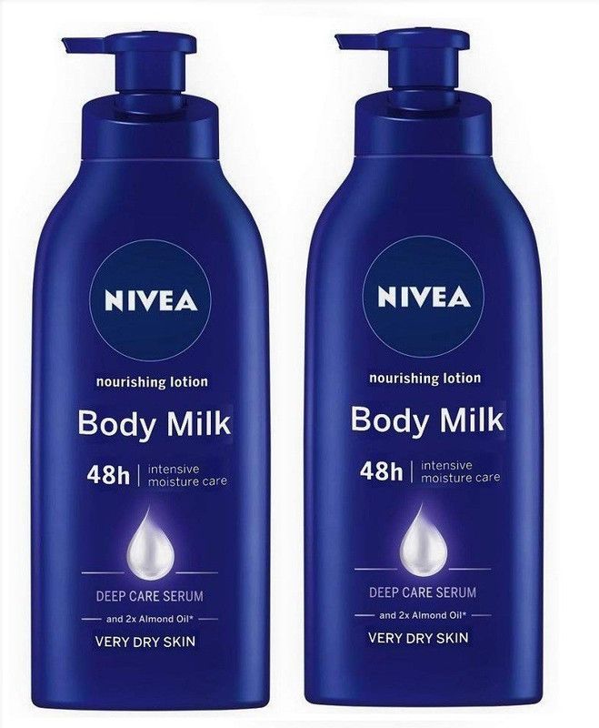 NIVEA Nourishing Lotion Body Milk 400x2  (800 ml)