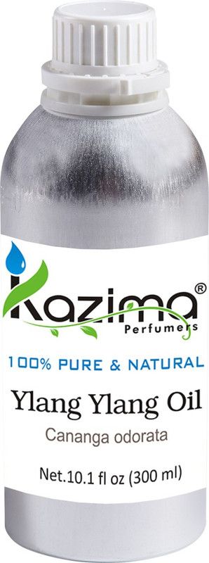 KAZIMA Ylang Ylang Essential Oil (300ML) 100% Pure Natural & Undiluted For Skin care & Hair treatments  (300 ml)