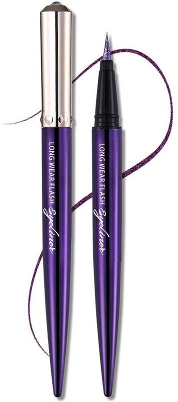 MYEONG Eyeliner Bright Shiny Liquid Moisturizing Diamond Eyeliner Waterproof Long Lasting purple Eyeliner 1.5 g  (purple)